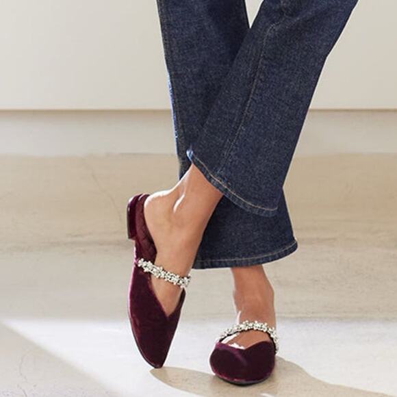 Birdies The Swan - Wine Gem Bracelet Size 7 - Picture 2 of 15